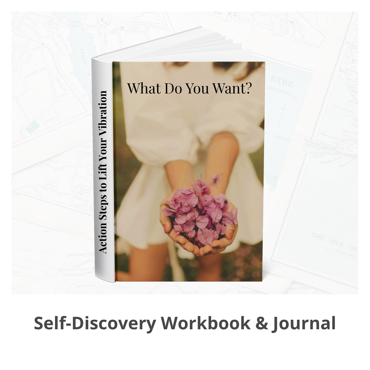 Action Steps to Lift your Vibration Self-Discovery Workbook & Journal
